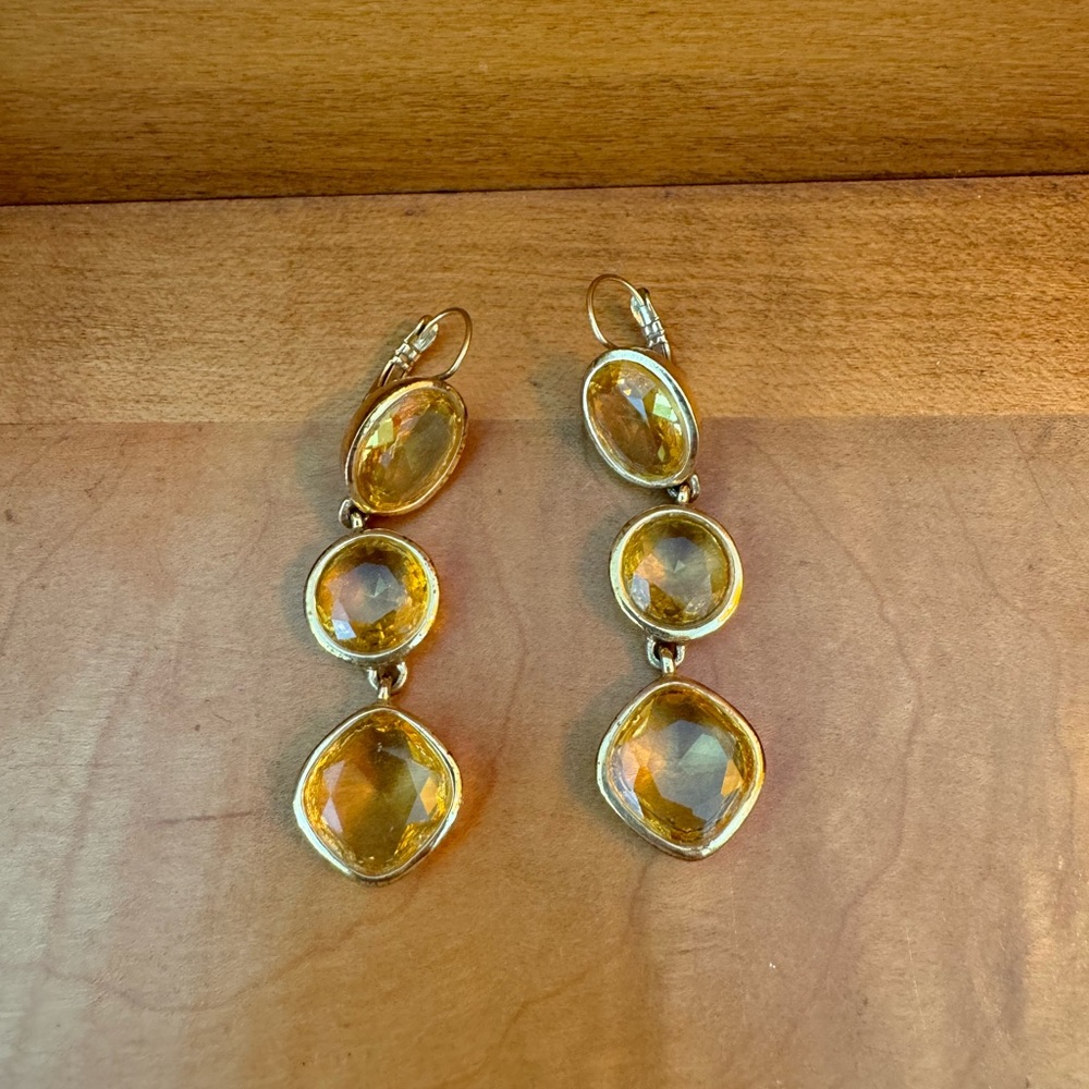 Kate Spade Gemstone Costume Earrings